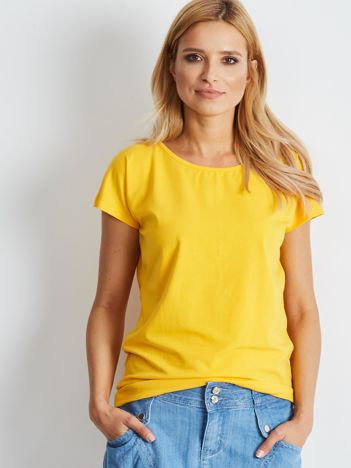 Yellow T-shirt Circle
